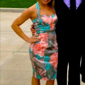 Halter Neck Bodycon Midi Dress